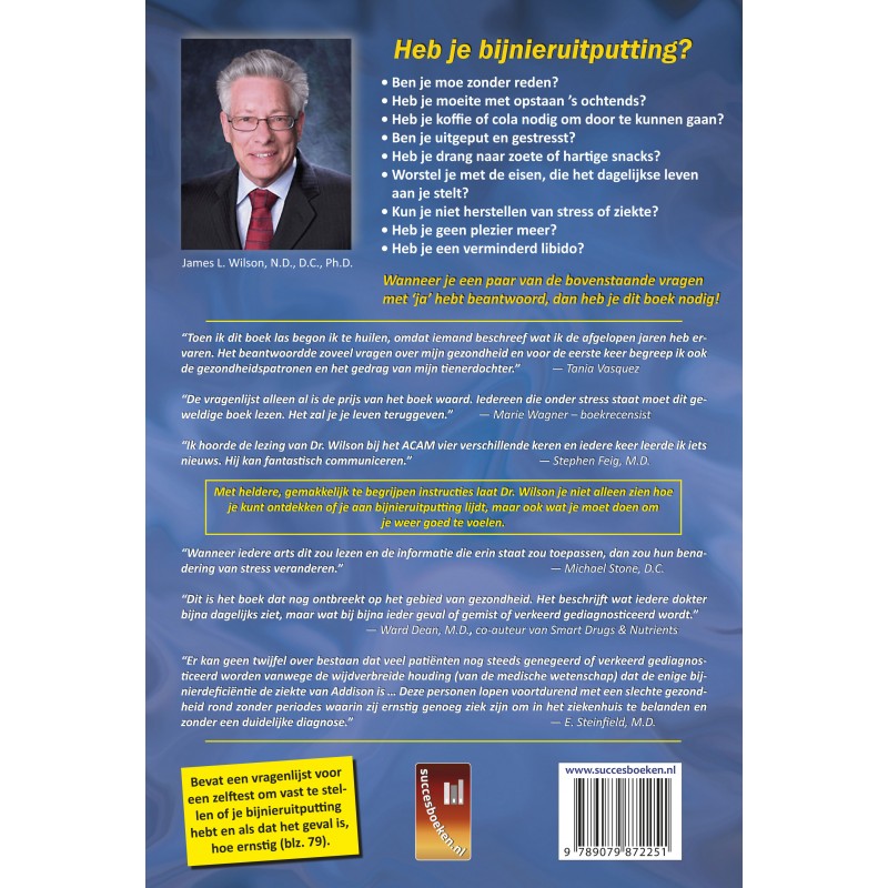 bijnieruitputting voedingsadvies